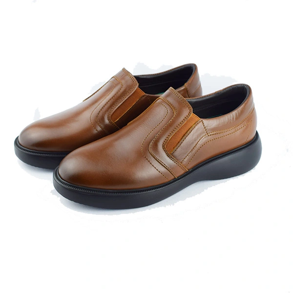 Chaussure homme confort + 009-1 marron miniature